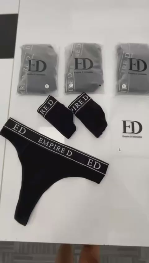 Empire D Women’s Thong – 3 Pack